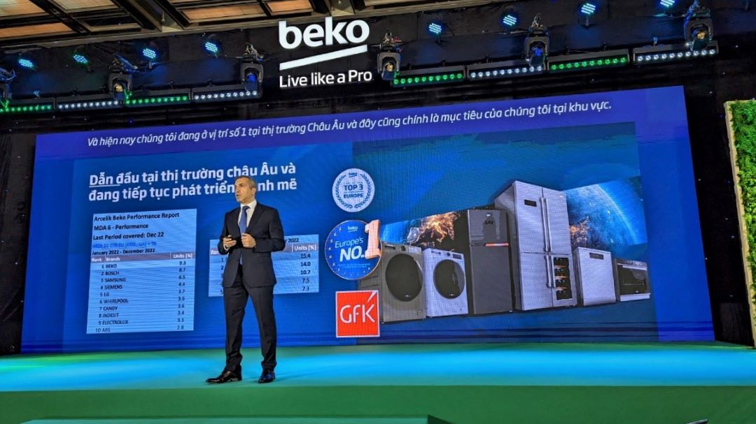 Thương hiệu đồ điện gia dụng châu Âu Beko ra mắt hàng loạt sản phẩm mới tại Việt Nam